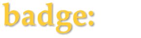 badge: